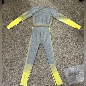 Brand new pants work out set